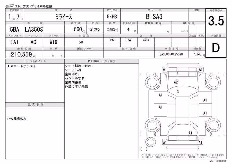 DAIHATSU MIRA E:S