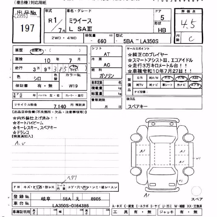 DAIHATSU MIRA E:S