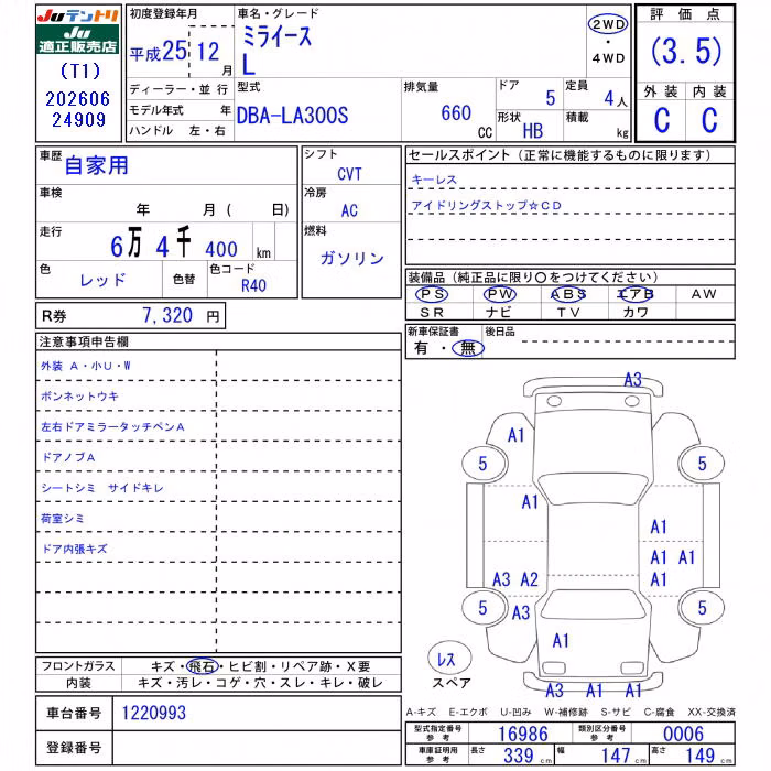 DAIHATSU MIRA E:S