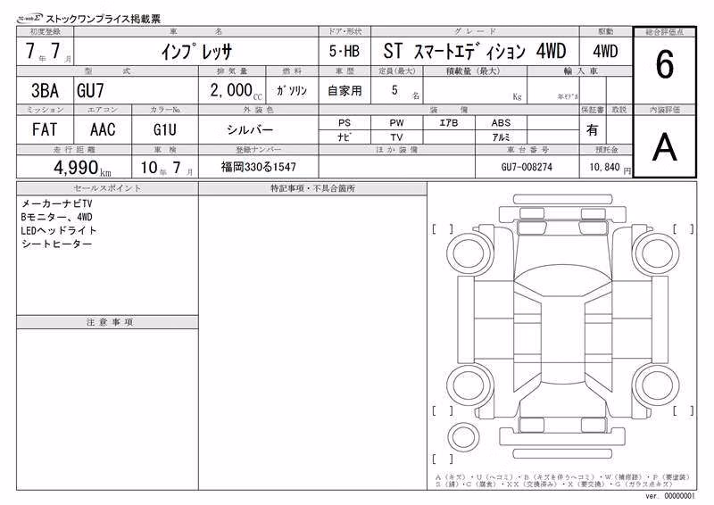 SUBARU IMPREZA