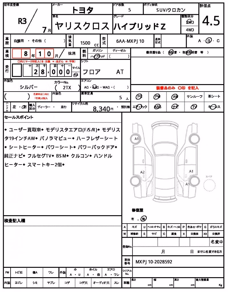 TOYOTA YARIS CROSS