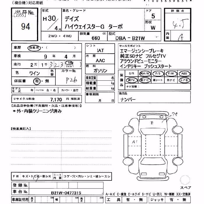 NISSAN DAYZ