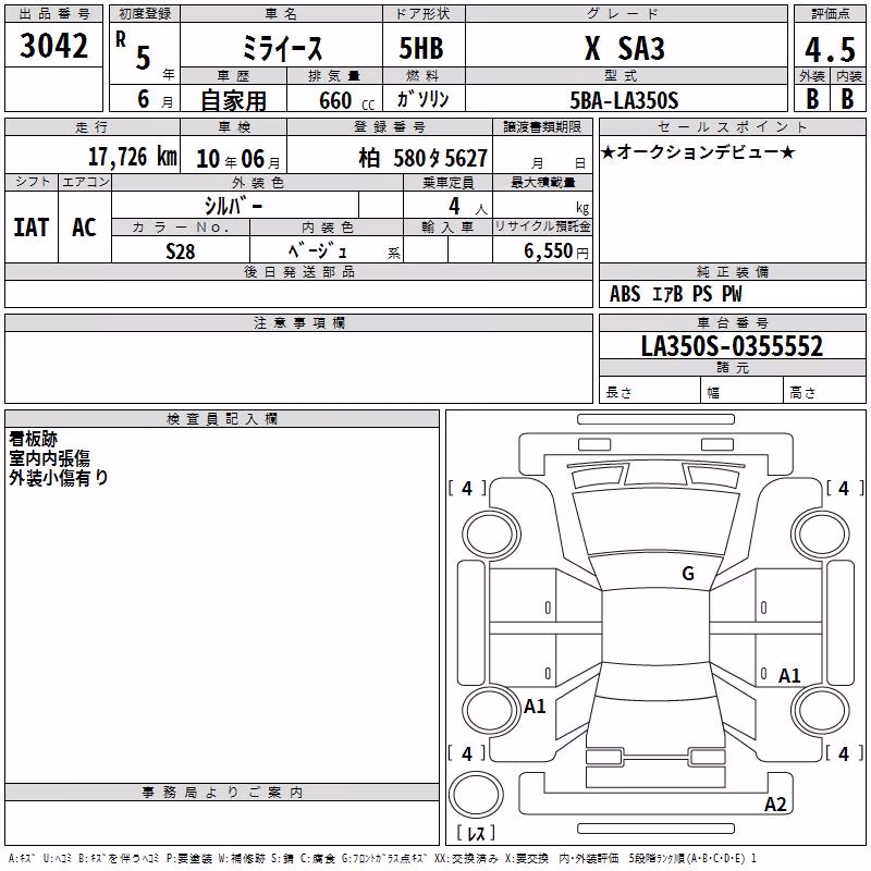 DAIHATSU MIRA E:S