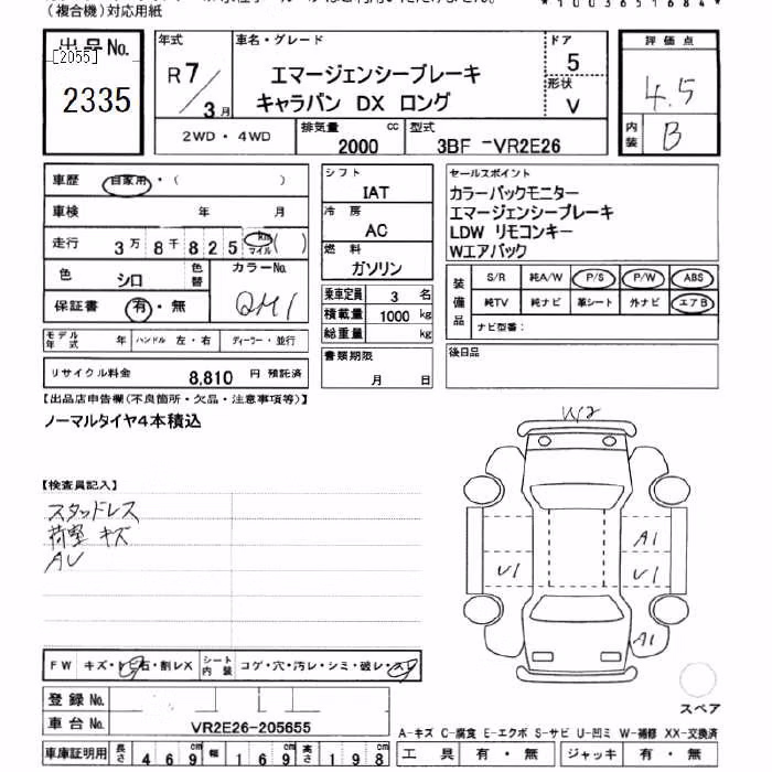 NISSAN CARAVAN