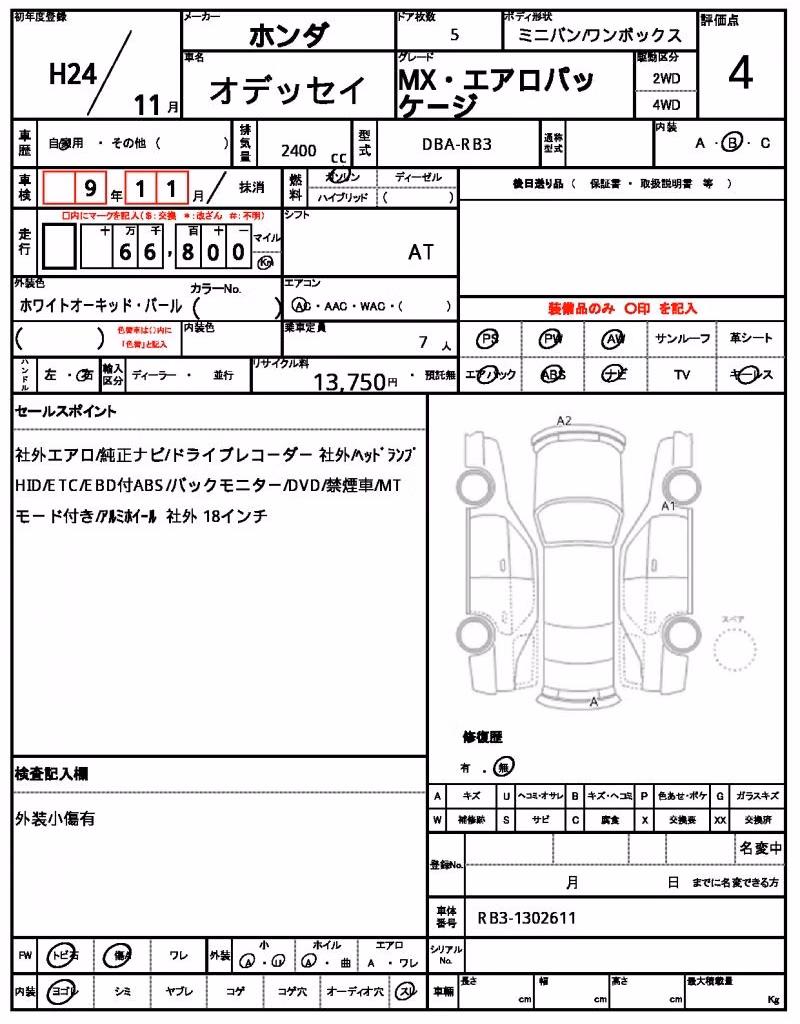 HONDA ODYSSEY