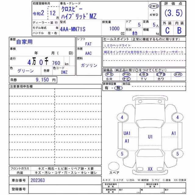 SUZUKI XBEE