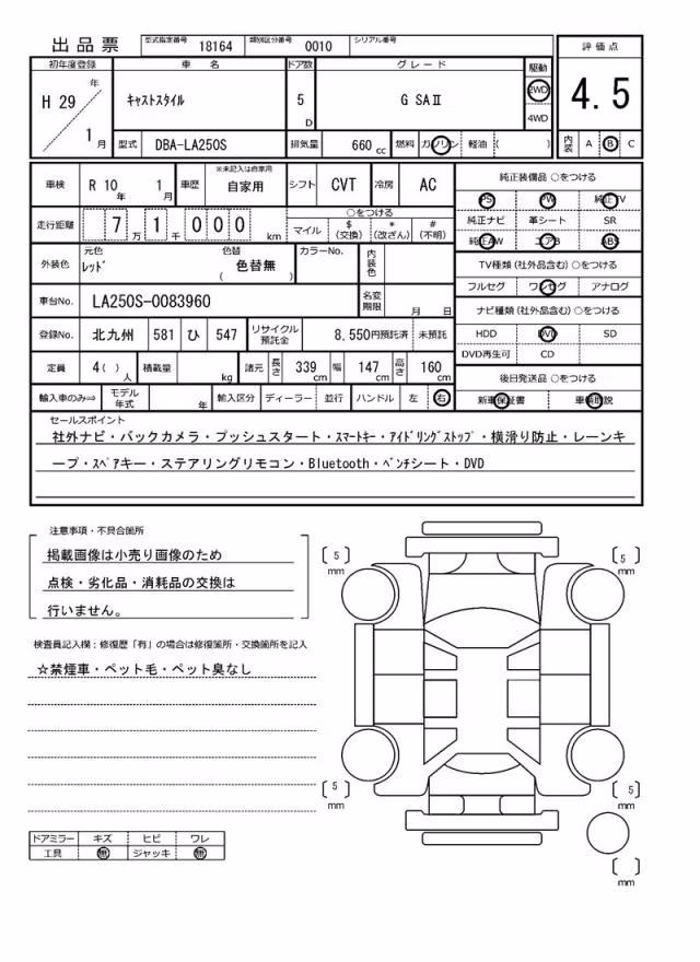 DAIHATSU CAST