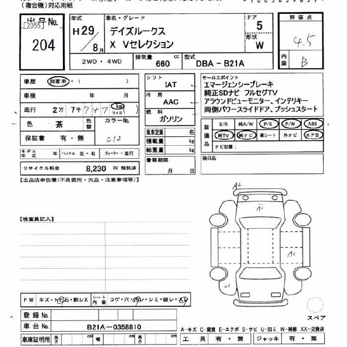 NISSAN DAYZ ROOX