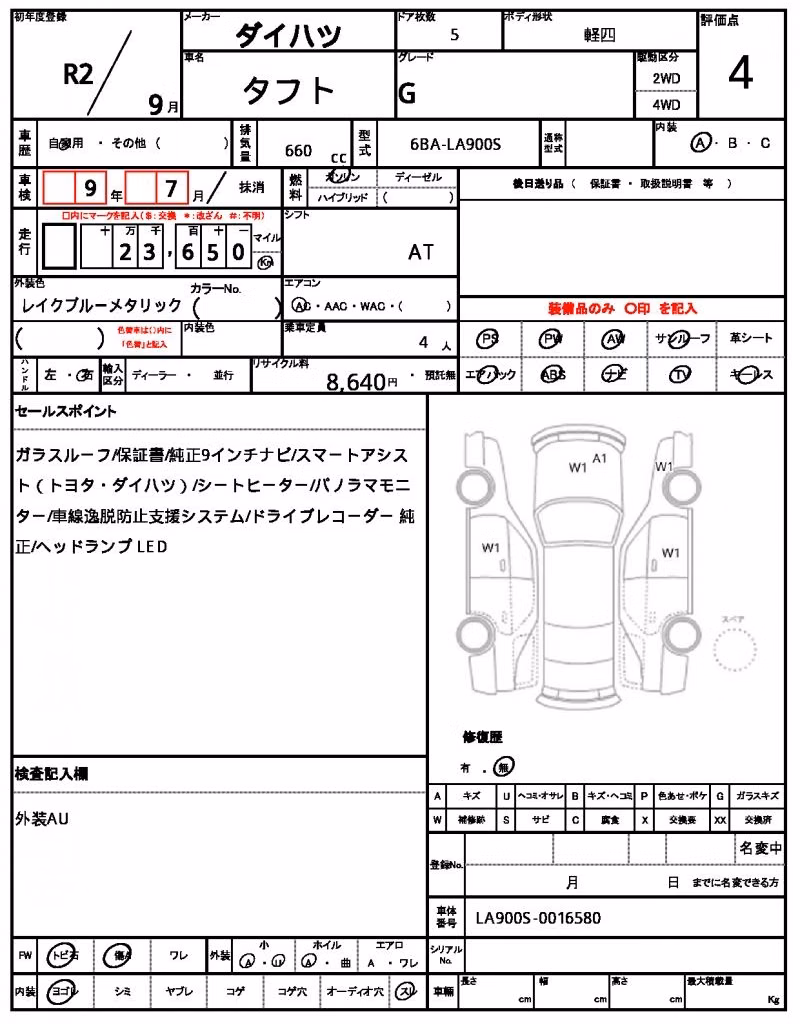 DAIHATSU TAFT