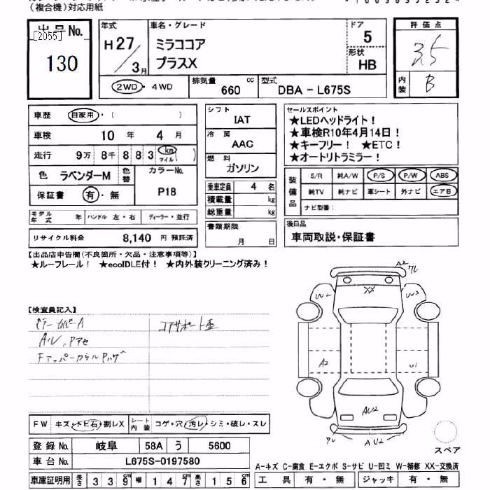 DAIHATSU MIRA COCOA