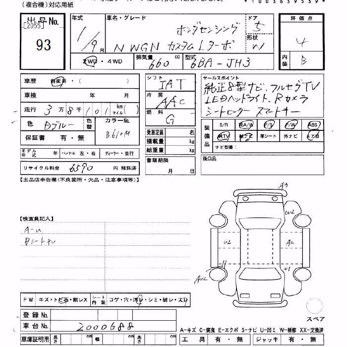 HONDA N-WGN
