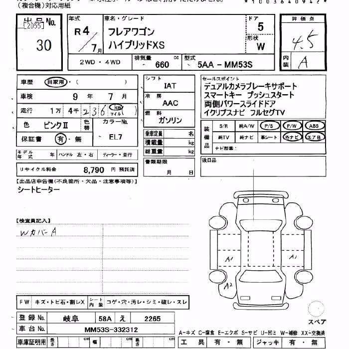 MAZDA FLAIR WAGON