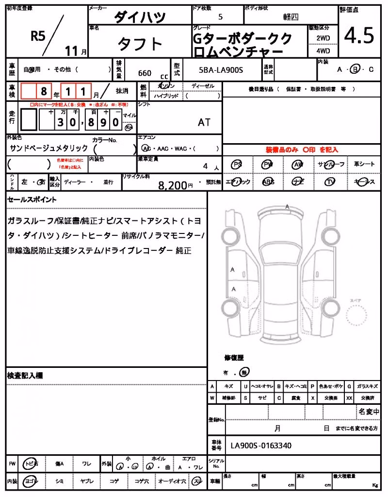 DAIHATSU TAFT