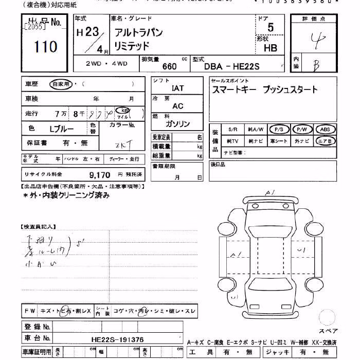 SUZUKI ALTO LAPIN