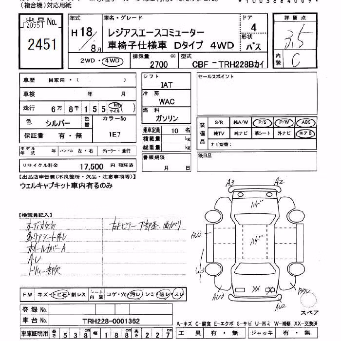 TOYOTA REGIUS ACE