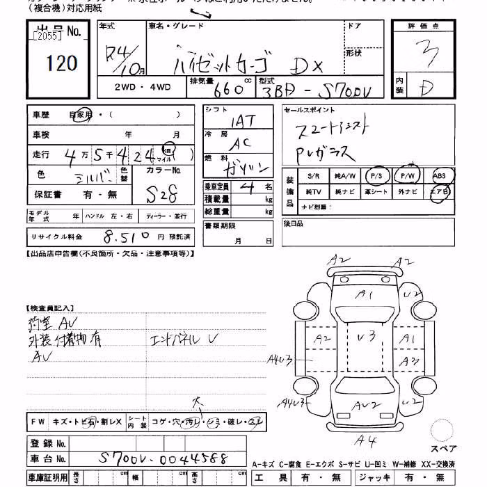 DAIHATSU ATRAI