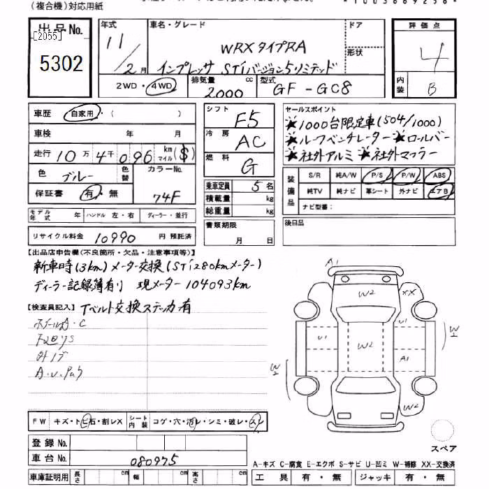SUBARU IMPREZA