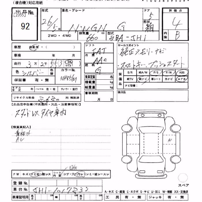HONDA N-WGN