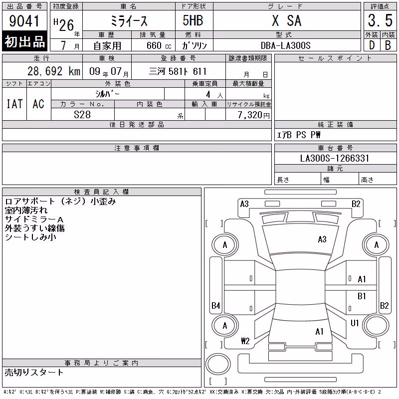 DAIHATSU MIRA E:S