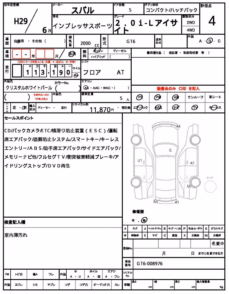 SUBARU IMPREZA