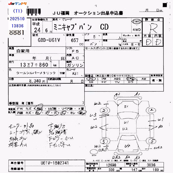 MITSUBISHI MINICAB