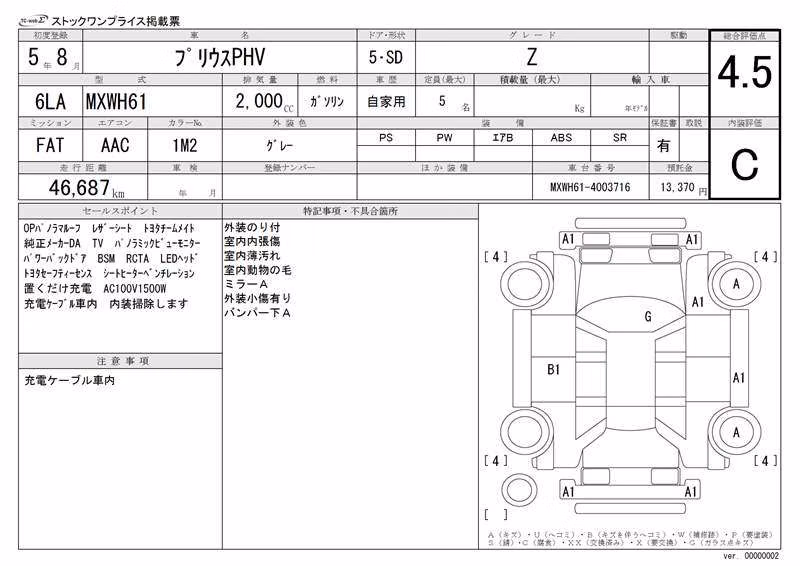 TOYOTA PRIUS PHV