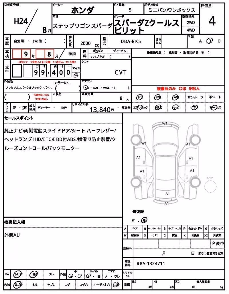 HONDA STEPWGN