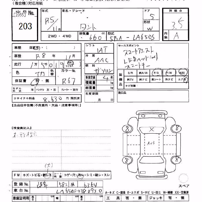 DAIHATSU TANTO