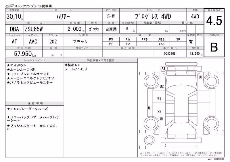 TOYOTA HARRIER