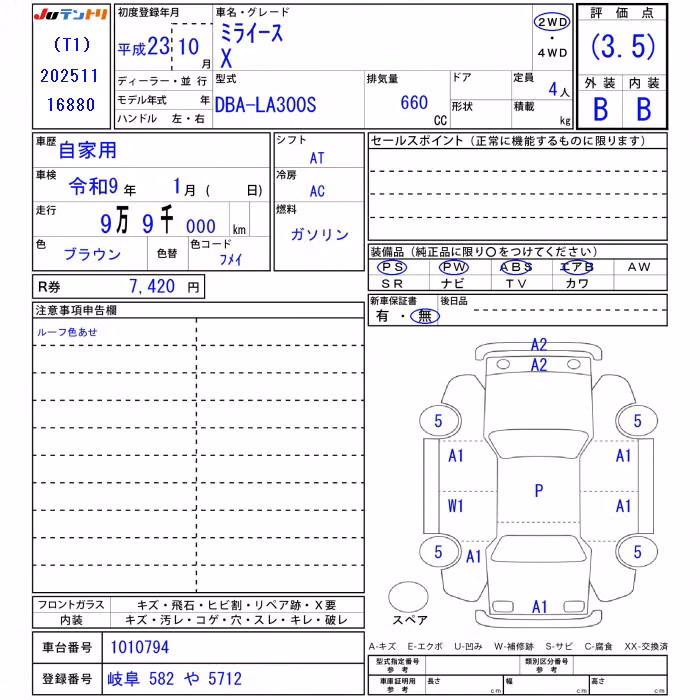 DAIHATSU MIRA E:S