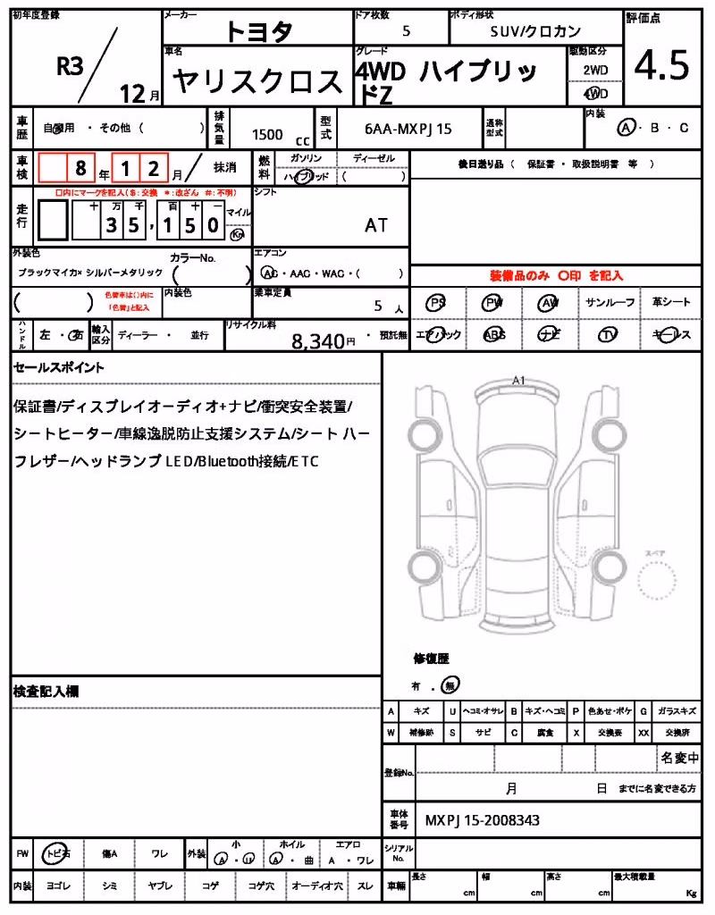 TOYOTA YARIS CROSS