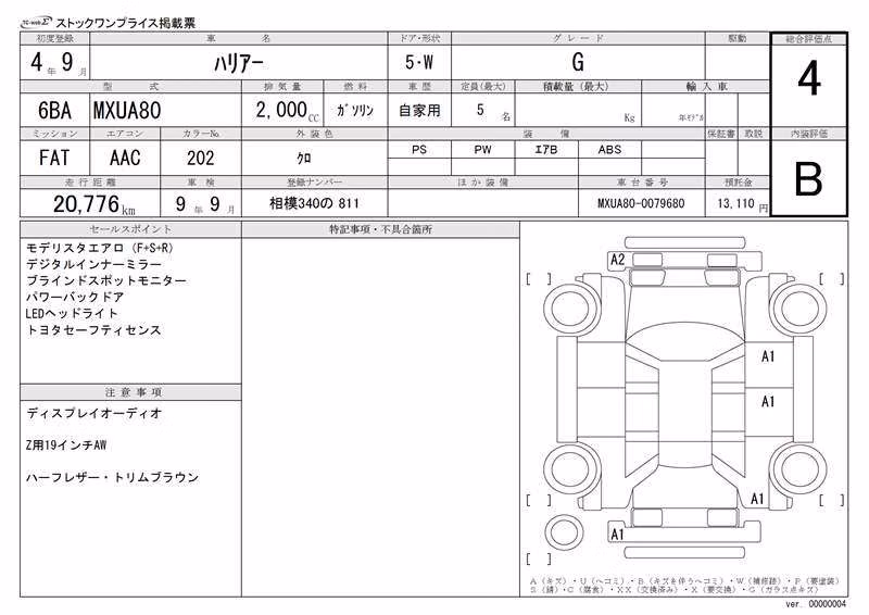 TOYOTA HARRIER