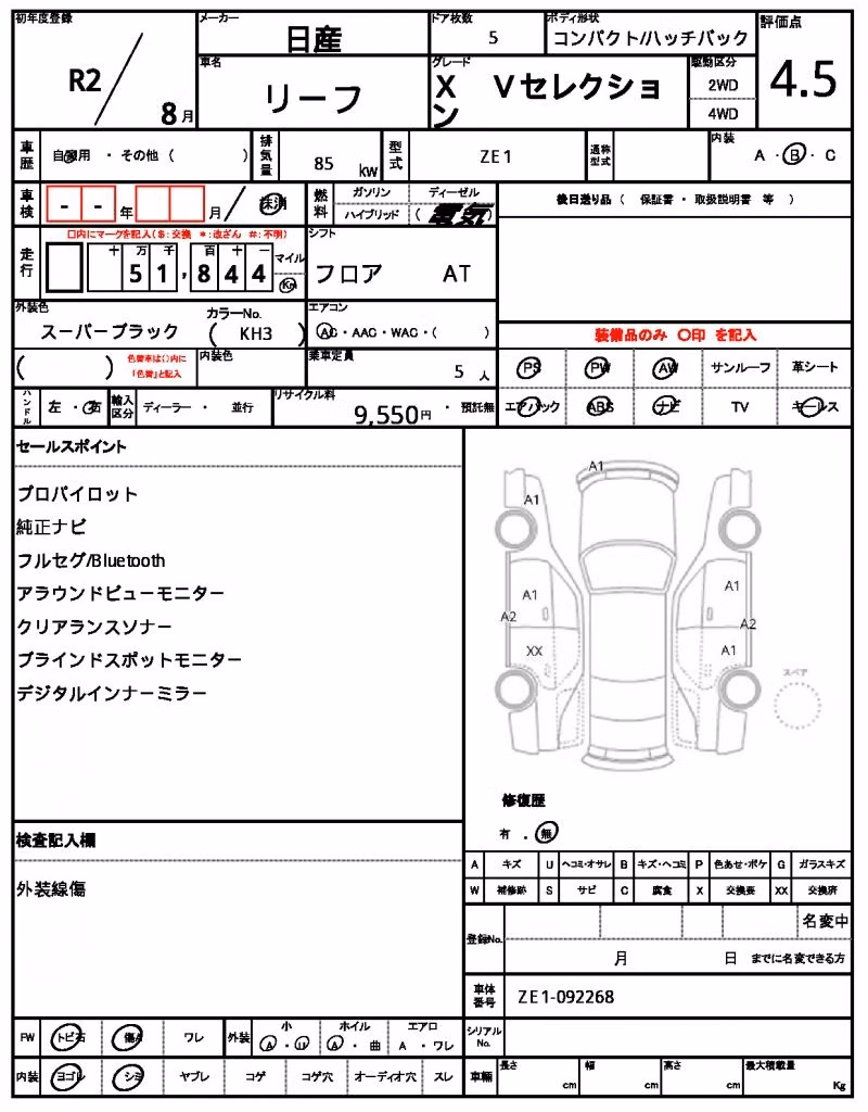 NISSAN LEAF
