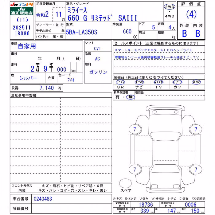 DAIHATSU MIRA E:S