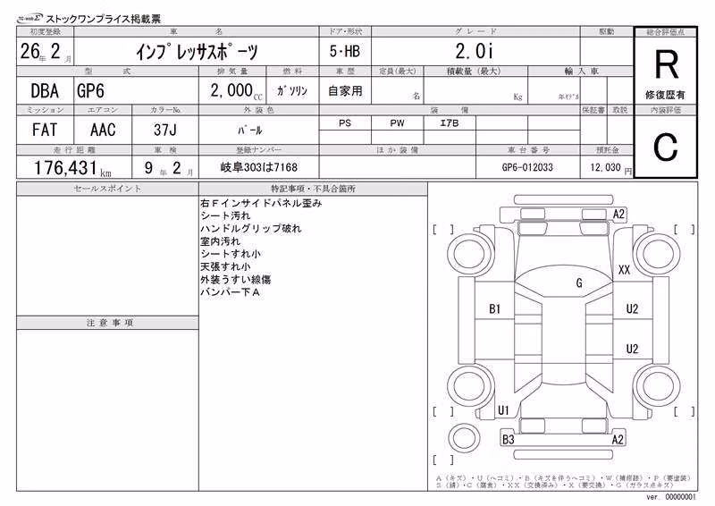 SUBARU IMPREZA