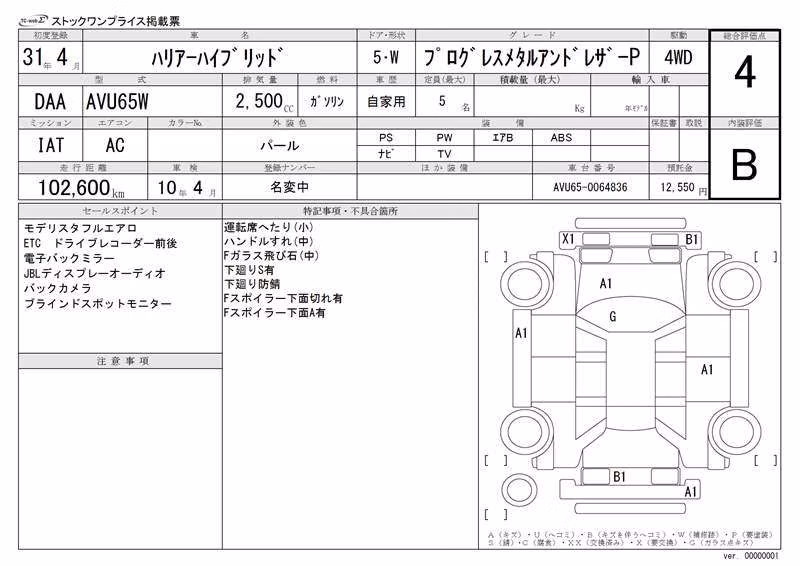 TOYOTA HARRIER