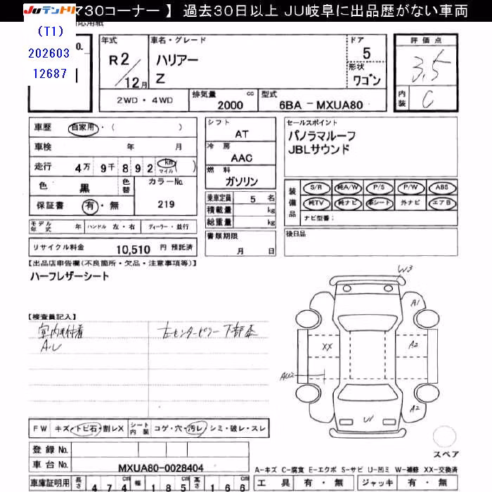 TOYOTA HARRIER