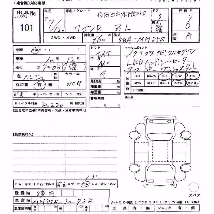 SUZUKI WAGON R