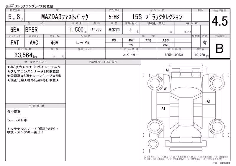 MAZDA MAZDA3