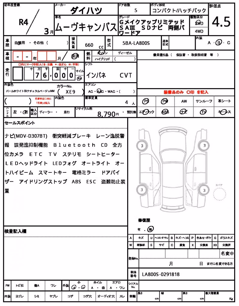 DAIHATSU MOVE CANBUS