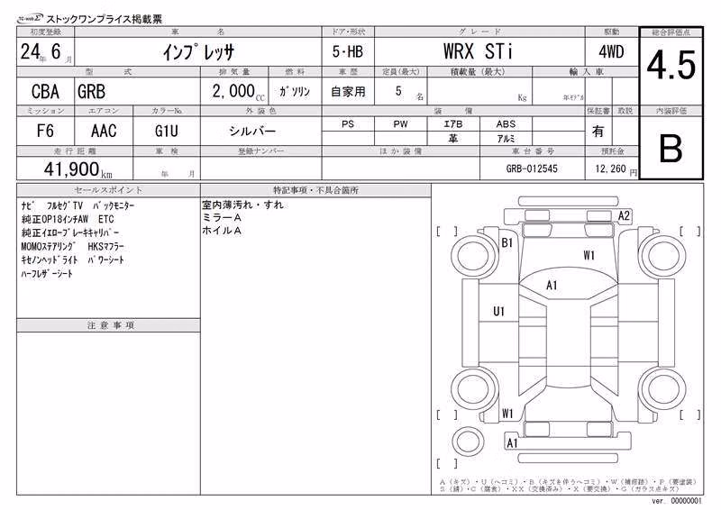 SUBARU IMPREZA WRX STI