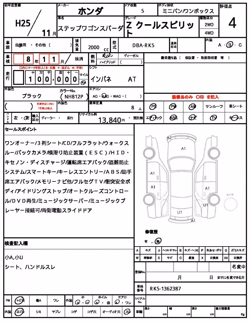 HONDA STEPWGN