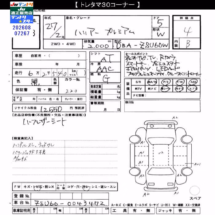 TOYOTA HARRIER