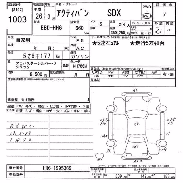 HONDA ACTY
