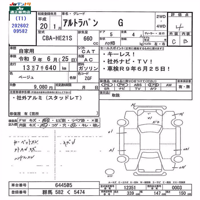 SUZUKI ALTO LAPIN