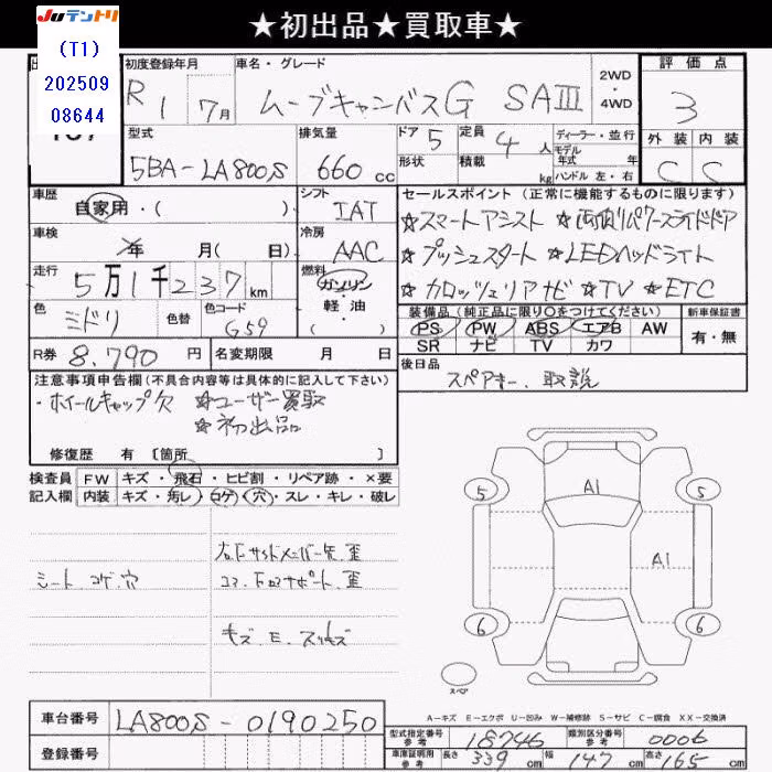DAIHATSU MOVE CANBUS