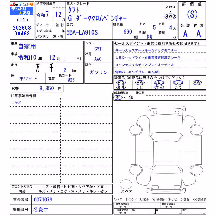 DAIHATSU TAFT