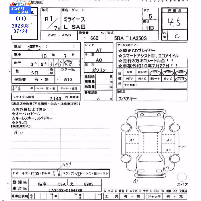 DAIHATSU MIRA E:S