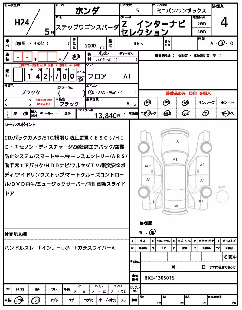 HONDA STEPWGN
