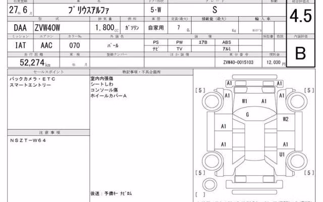 TOYOTA PRIUS ALPHA
